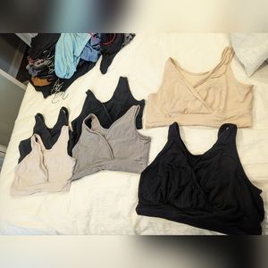 6 Kindred Bravely Nursing Bras: Size L-Busty